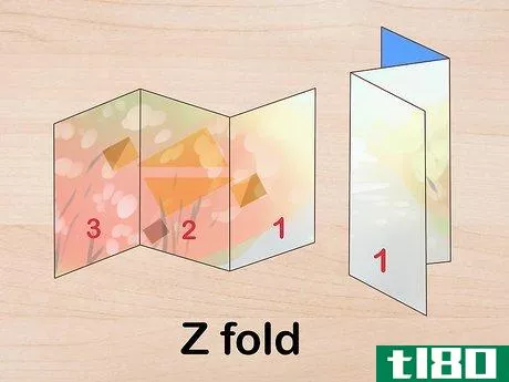 Image titled Fold a Brochure Step 5