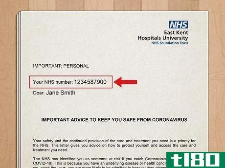 Image titled Find Your NHS Number Step 1
