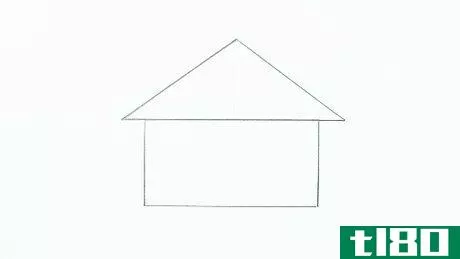 Image titled Draw a House Step 2