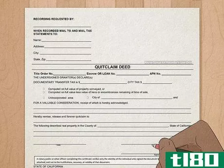 Image titled Fill Out a Quitclaim Deed Step 6