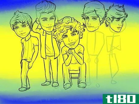 Image titled Draw One Direction Step 15