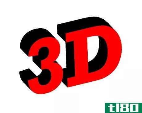 Image titled Draw 3D Letters Step 5