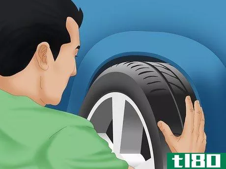 Image titled Find a Leak in a Tire Step 2
