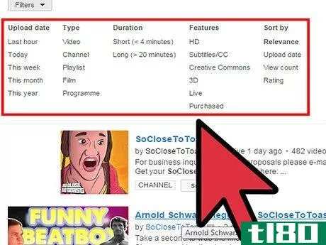 Image titled Filter YouTube Search Results Step 5