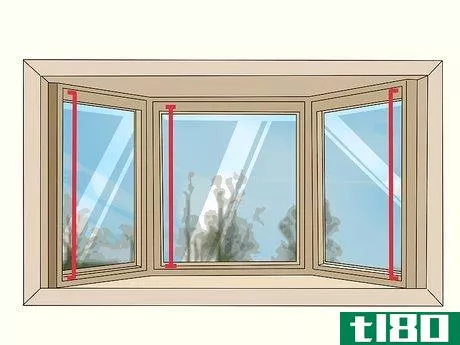 Image titled Fit Roller Blinds in a Bay Window Step 1