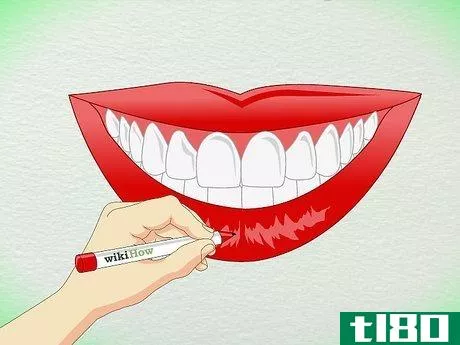 Image titled Draw Teeth Step 11