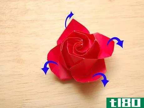Image titled Fold a Paper Rose Step 41