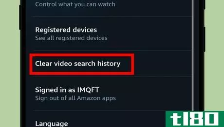 Image titled Delete Your Search History on Amazon Prime Video.png