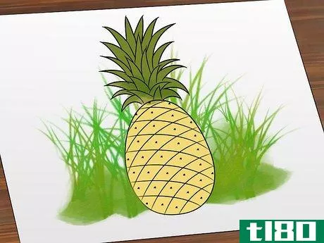Image titled Draw a Pineapple Step 8