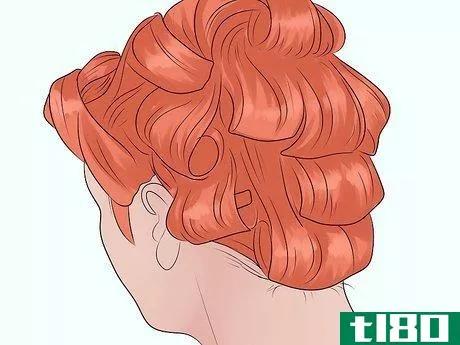 Image titled Do Pin Up Hairstyles for Short Hair Step 15
