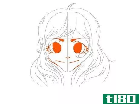 Image titled Draw Anime Hair Step 9