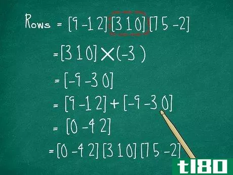 {\begin{pmatrix}0&-4&2\\3&1&0\\7&5&-2\end{pmatrix}}