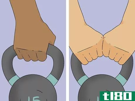 Image titled Exercise With a Kettlebell Step 3