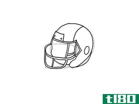 Image titled Draw a Football Helmet Step 16
