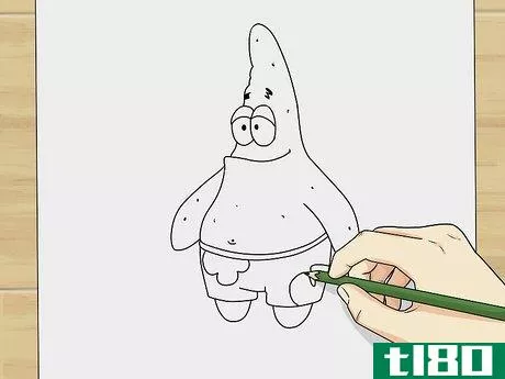 Image titled Draw Patrick from SpongeBob SquarePants Step 6