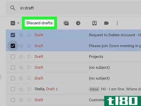 Image titled Delete a Draft in Gmail Step 5