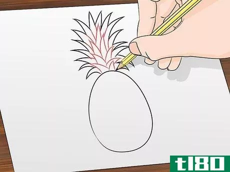 Image titled Draw a Pineapple Step 4