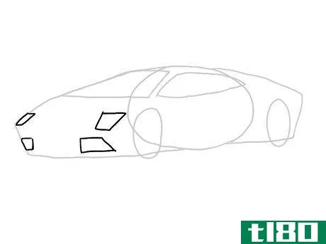 Image titled Draw a Lamborghini Step 5
