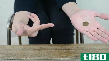 Image titled Do a Simple Coin Magic Trick Step 6