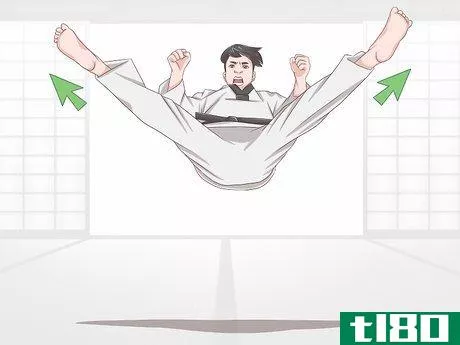 Image titled Execute Jump Kicks (Twio Chagi) in Taekwondo Step 52