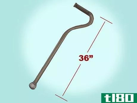 Image titled Determine the Correct Height of Walking Canes Step 2