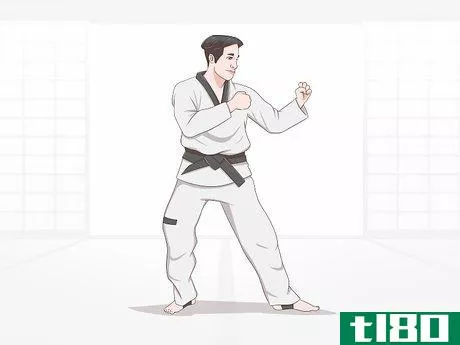Image titled Execute Jump Kicks (Twio Chagi) in Taekwondo Step 13