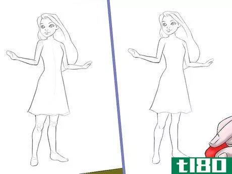 Image titled Draw Barbie Step 7