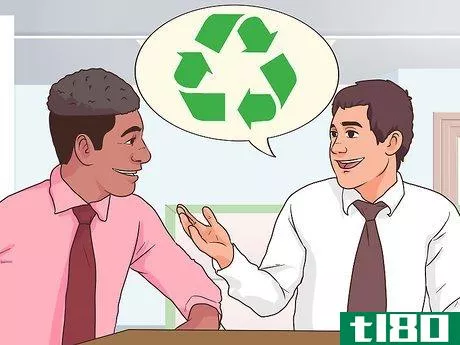 如何鼓励在工作中回收(encourage recycling at work)