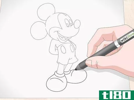 Image titled Draw Mickey Mouse Step 28