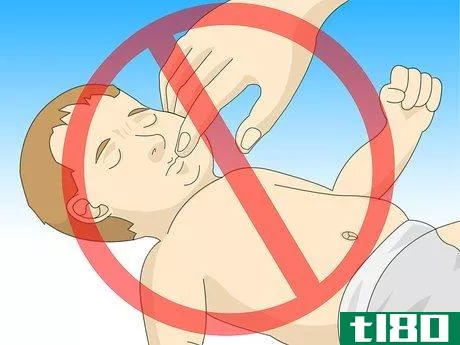 Image titled Do First Aid on a Choking Baby Step 3