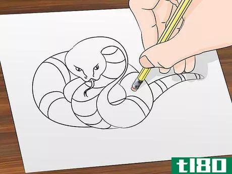 Image titled Draw a Snake Step 14
