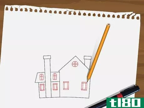 Image titled Draw a Haunted House Step 11