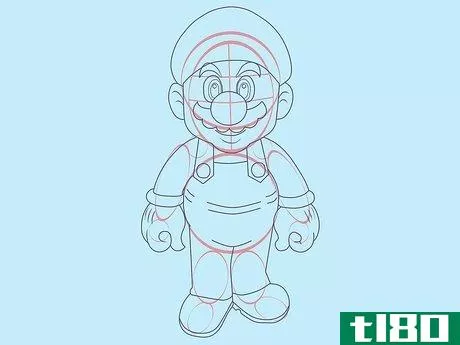 Image titled Draw Mario and Luigi Step 22