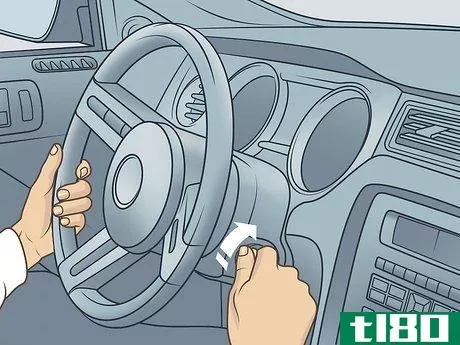 Image titled Fix a Locked Steering Wheel Step 2