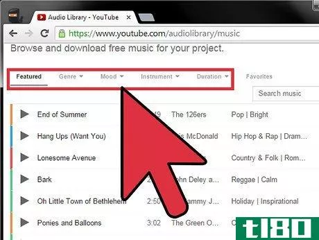 Image titled Download Free Music for Your YouTube Videos Step 11