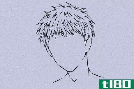 Image titled Draw Anime Hair Step 21