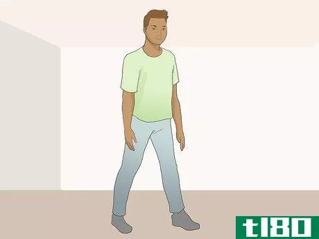 Image titled Do a Body Roll Step 1
