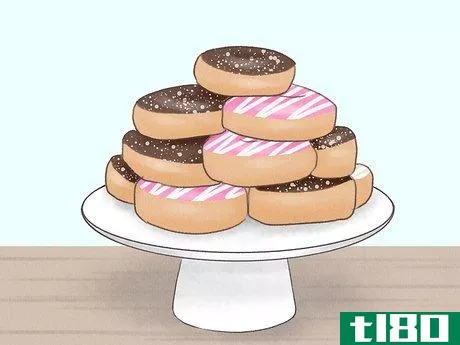 如何为派对展示甜甜圈(display donuts for a party)