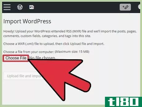 Image titled Export and Import a Wordpress Blog Step 6