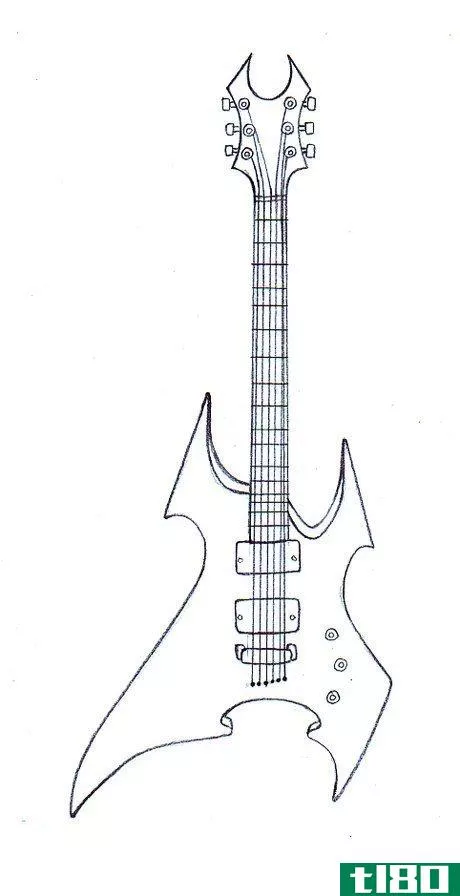 Image titled Draw Guitars Step 12