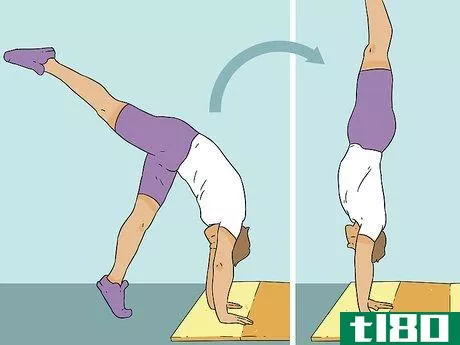 Image titled Do a Handstand Push Up Step 9
