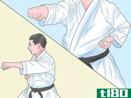 Image titled Do a Karate Punch in Shotokan Step 9