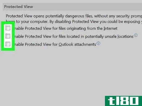 Image titled Disable Protected View in Excel on PC or Mac Step 7