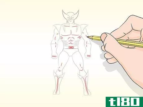 Image titled Draw Wolverine Step 15