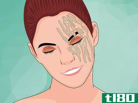 Image titled Do Melted Face Costume Makeup Step 10