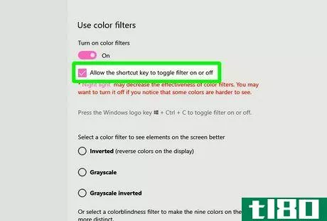 Image titled Enable Color Filters on Windows 10 Step 5