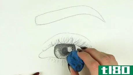 Image titled Draw a Realistic Female Eye Step 10