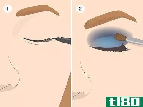 Image titled Do Eyeliner on Hooded Eyelids Step 2