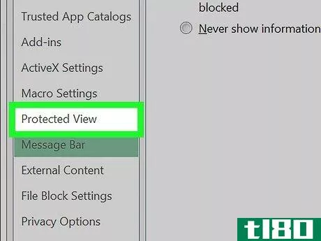 Image titled Disable Protected View in Excel on PC or Mac Step 6