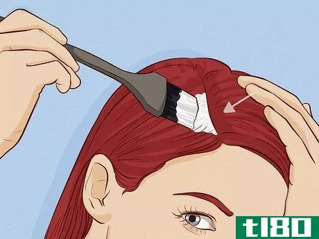 Image titled Dye Red Hair Blonde Underneath Step 17